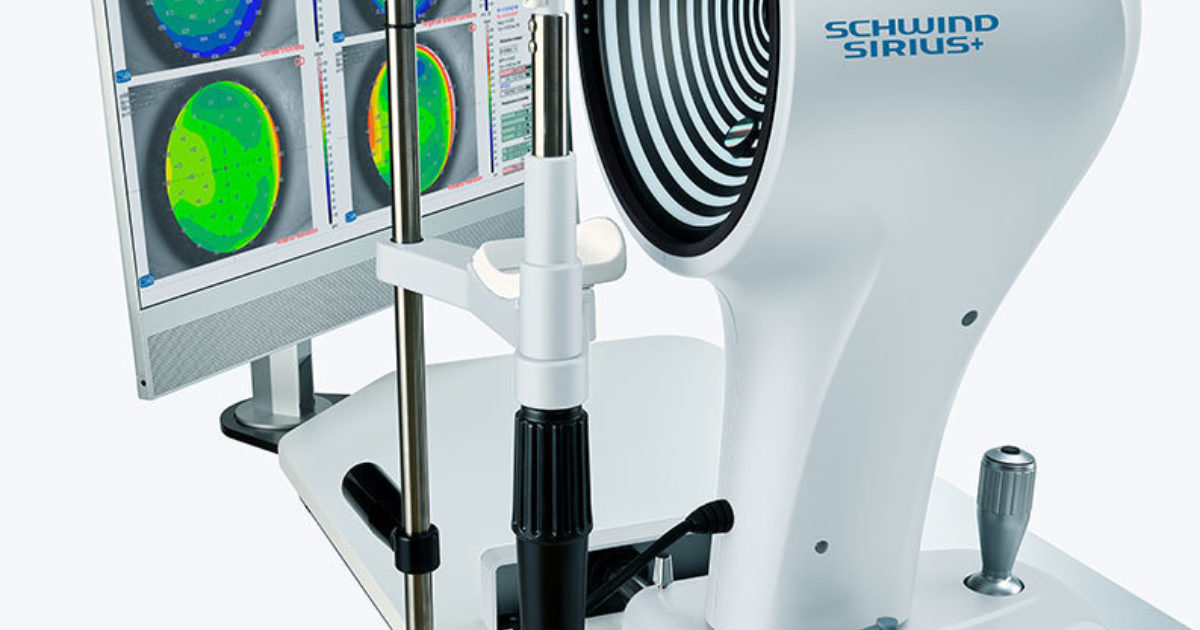 Rockmed SIRIUS+ Corneal pachymeter and topograaf