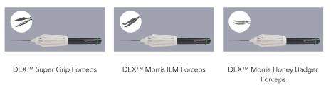 Katalyst DEX vitreoretinal forceps