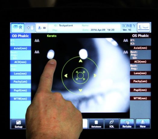 OA 2000 touch screen