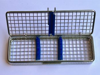 Instrumenten mandje met siliconen strip